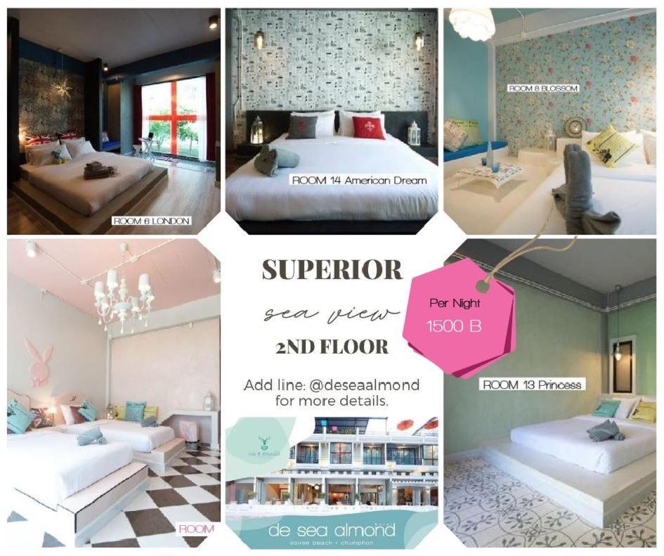 Hotel De Sea Almond à Chumpon Extérieur photo